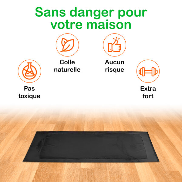 Plaques de glu pour souris Trapper RTM Noir (72 pièces) – Image 4
