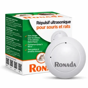 Répulsif ultrasonique pour souris et rats