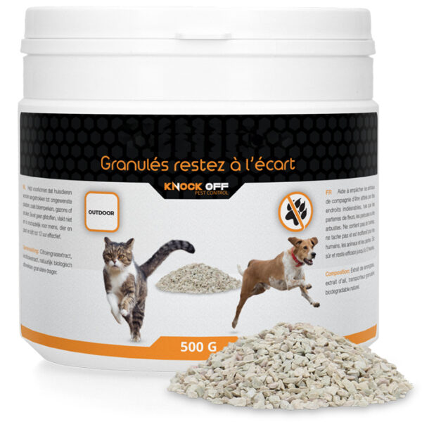 Granulés contre chiens et chats