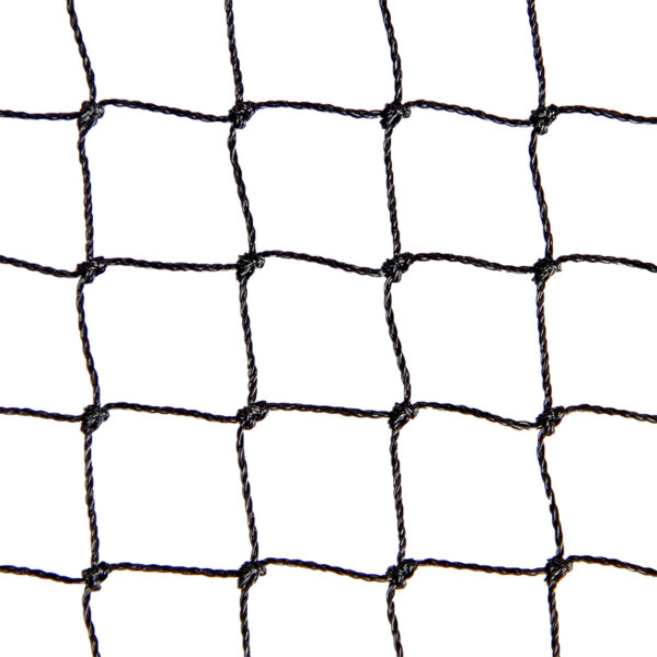 Filet anti-oiseaux 5 x 5 mètres noir (maillage : 50 mm)
