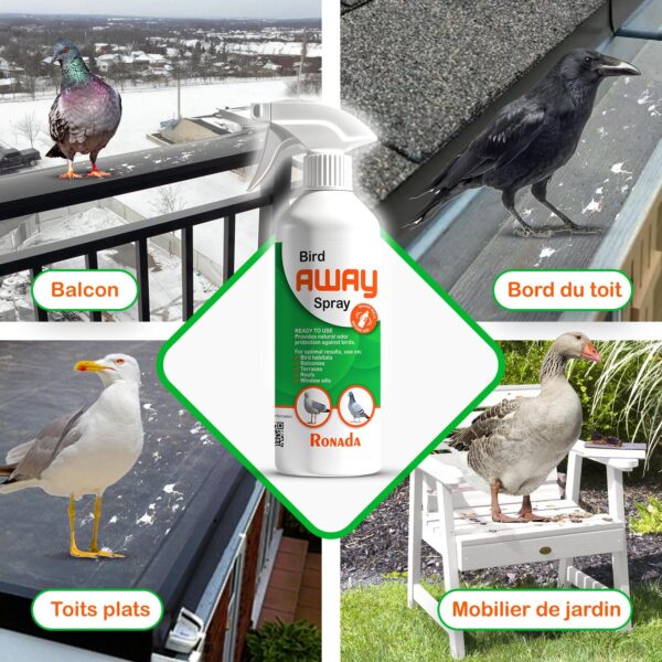 2626 Ronada spray anti-oiseaux