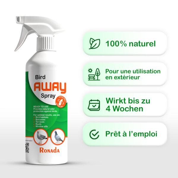 2626 Ronada spray anti-oiseaux