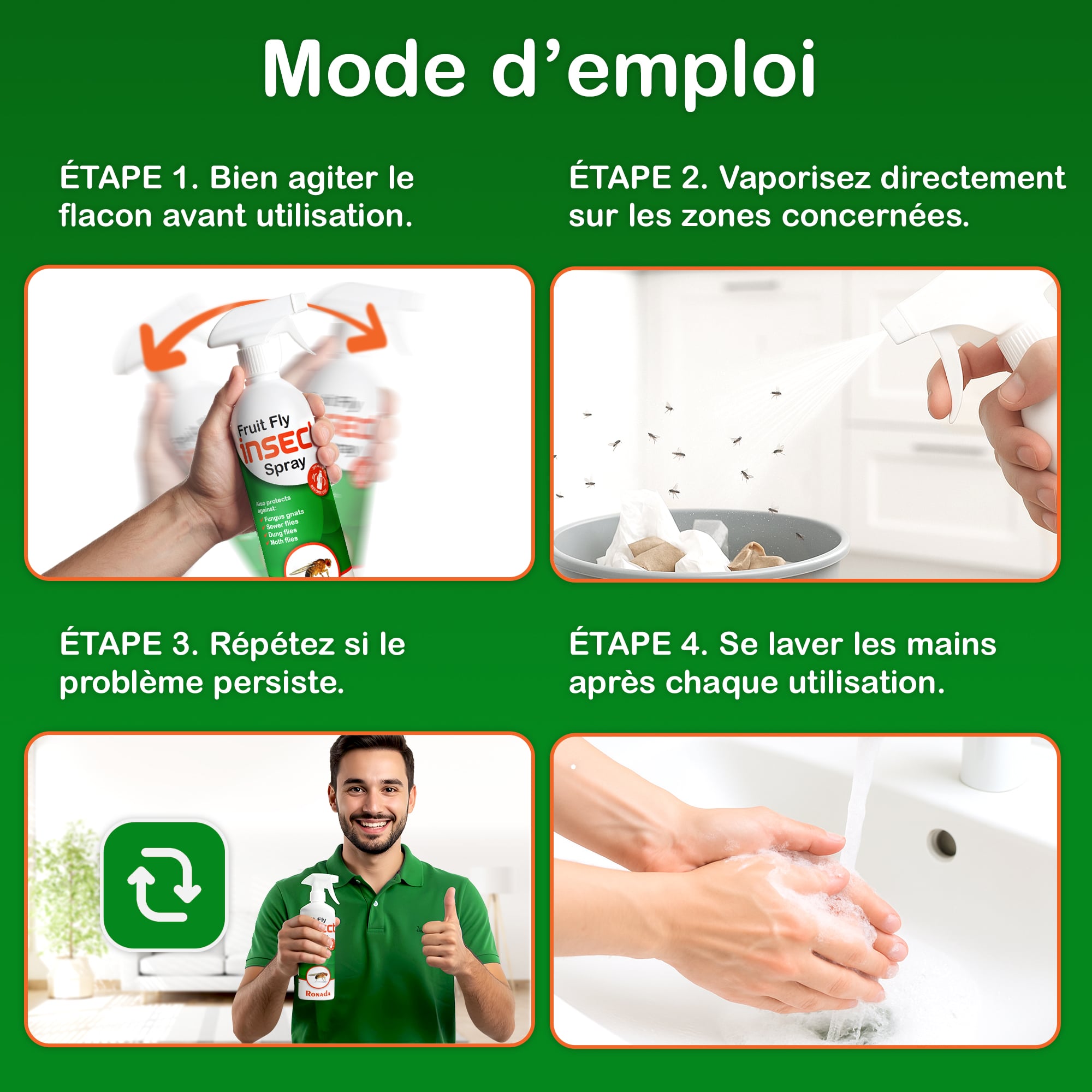 Spray barrière Ronada contre les mouches des fruits – Image 4