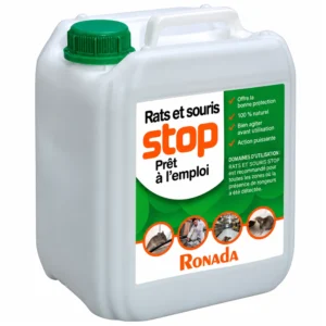 Spray répulsif contre les souris et les rats 5 litres