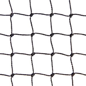 Vogelnet 5 x 5 meter zwart (maaswijdte: 50mm)