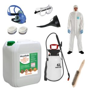 Woodsafe compleet pakket (200 m²)