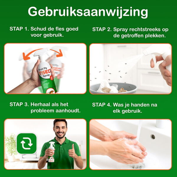 Ronada Spray tegen Fruitvliegjes - Afbeelding 4