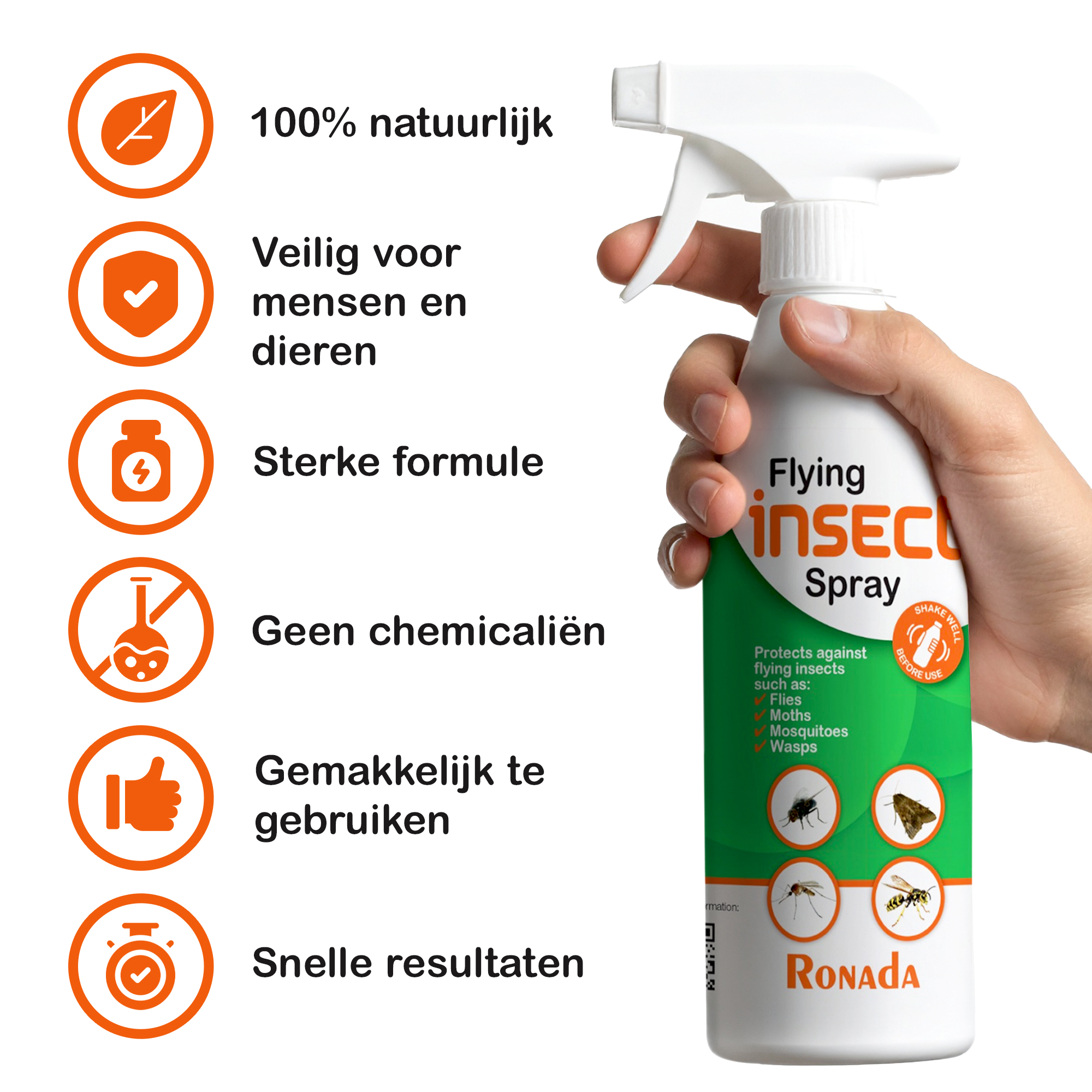 Ronada Spray tegen vliegende insecten - Afbeelding 3