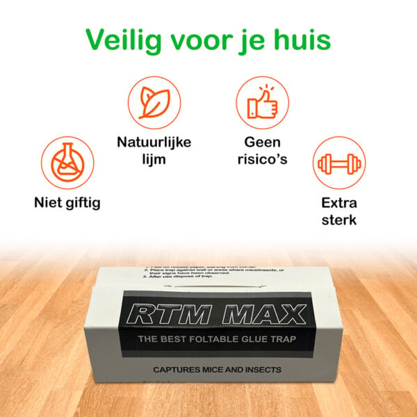 Muizen lijmplanken Trapper RTM Max (30 stuks) - Afbeelding 6